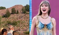 40.000 khán giả phủ kín ngọn đồi, &apos;xem chùa&apos; Taylor Swift diễn