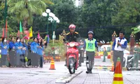 Thanh niên quân đội với văn hóa giao thông