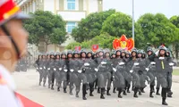 Trung đoàn Cảnh sát Cơ động Bắc Trung Bộ đón nhận Huân chương Chiến công hạng Ba