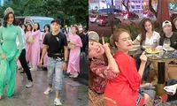 Showbiz 18/6: H&apos;Hen Niê đi chân trần dưới mưa gây “sốt”, Hoàng Thùy Linh - Gil Lê tình tứ