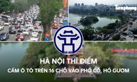 Chi tiết phương án cấm ô tô trên 16 chỗ vào phố cổ Hà Nội từ 1/3