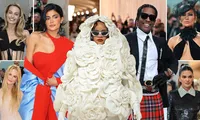 Đột nhập tiệc Met Gala: Kendall - Gigi chị chị em em, Dua Lipa khoe vòng cổ 30 triệu đô