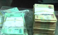 Tang vật tại hiện trường.