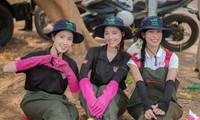 Thí sinh ‘Hoa hậu Việt Nam’ 2024 dọn rác lan tỏa vẻ đẹp dấn thân và sống xanh