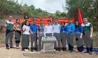 Với sự chung tay của Đoàn Bộ Kế hoạch- Đầu tư, tuổi trẻ Lạng Sơn, cán bộ, chiến sỹ và nhân dân địa phương 5 đường lên cột mốc ở biên giới Bắc Xa đã hoàn thành tốt đẹp -Ảnh: Duy Chiến 