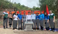 Với sự chung tay của Đoàn Bộ Kế hoạch- Đầu tư, tuổi trẻ Lạng Sơn, cán bộ, chiến sỹ và nhân dân địa phương 5 đường lên cột mốc ở biên giới Bắc Xa đã hoàn thành tốt đẹp -Ảnh: Duy Chiến 