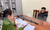 Đối tượng Hoàng Văn Đội -ảnh: H.M