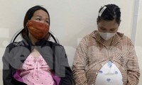 Ngăn chặn vụ đưa 2 phụ nữ mang bầu sang Trung Quốc. Ảnh: CB