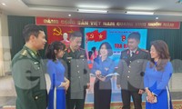 Trao đổi "Tuổi trẻ Lạng Sơn sắt son niềm tin với Đảng". Ảnh: Duy Chiến 