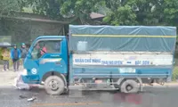 Hiện trường vụ tai nạn.