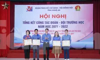 28 giáo viên Tổng phụ trách Đội ở Nghệ An được Hội đồng Đội Trung ương khen thưởng