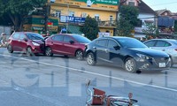 Hai phụ nữ đi xe đạp tử vong sau vụ tai nạn liên hoàn ở Nghệ An