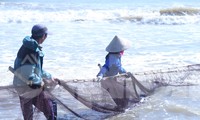 Khám phá nghề &apos;đi giật lùi&apos; trên biển Cửa Lò