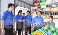Tuổi trẻ Nghệ An cao điểm hỗ trợ dịch vụ công trực tuyến, quét mã QR thanh toán tại chợ