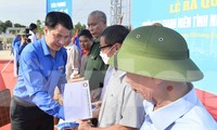 Bí thư T.Ư Đoàn Ngô Văn Cương ra quân chiến dịch Thanh niên tình nguyện Hè tại Nghệ An