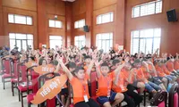 Thanh thiếu nhi Nghệ An tham gia trại hè kỹ năng sống