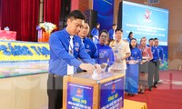 Đại hội Đoàn tỉnh Nghệ An ủng hộ đồng bào bị ảnh hưởng bão số 4
