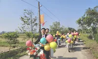 Đám cưới rước dâu bằng hàng chục xe Cub ở Hà Tĩnh &apos;gây sốt&apos;