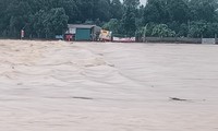 Lật thuyền khi đi bắt chim trên sông, hai người dân may mắn được cứu sống