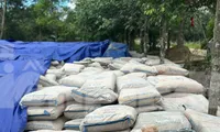 Hàng chục tấn xi măng ‘hóa đá’, người dân xót xa vì lãng phí