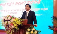 Nhạc sỹ Đinh Trung Cẩn, Tổng Giám đốc VCPMC thông báo kết quả hoạt động năm 2018