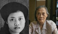 GS. Lê Thi, một trong hai người kéo cờ trong Ngày độc lập năm 1945