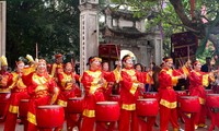 Cận cảnh nghi lễ thề trung hiếu đền Đồng Cổ (Hà Nội)
