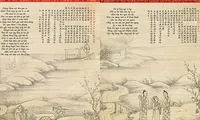 Bộ lịch đặc biệt có bản chép tay &apos;Truyện Kiều&apos; của hoàng gia triều Nguyễn