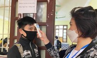 Học sinh lớp 9 một số nơi của. Hà Nội được đi học trực tiếp 2,5 tháng nay.