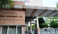 Học sinh Trường THCS Nghĩa Tân, quận Cầu Giấy, Hà Nội đạt điểm thủ khoa kỳ thi lớp 10 năm 2019.