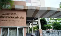 Học sinh Trường THCS Nghĩa Tân, quận Cầu Giấy, Hà Nội đạt điểm thủ khoa kỳ thi lớp 10 năm 2019.