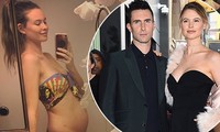 Sau sinh một năm, thiên thần nội y Behati Prinsloo mang bầu lần hai