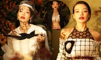 Thư Kỳ sành điệu với mốt áo vest lấp ló nội y gợi cảm