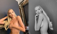 Những khoảnh khắc gợi cảm &apos;nhức mắt&apos; của thiên thần nội y Elsa Hosk