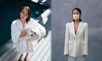 Người đẹp phim &apos;Ký sinh trùng&apos; đeo khẩu trang chụp ảnh tạp chí