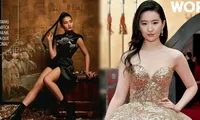 Lưu Diệc Phi diện đầm cánh phượng cúp ngực bồng bềnh như công chúa