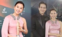 Bà cả &apos;Thế giới hôn nhân&apos; trẻ đẹp rạng ngời, sánh đôi chồng ngoại tình trong phim