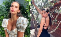 &apos;Chân dài&apos; Bồ Đào Nha Sara Sampaio ngực đầy dáng thon hút mắt