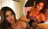Kendall Jenner siêu quyến rũ với nội y hững hờ