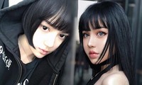 Ngỡ ngàng mặt mộc của &apos;búp bê sống&apos; Kina She với vẻ đẹp siêu thực
