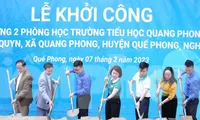 Tỉnh Đoàn Nghệ An khởi công xây phòng học, ngôi nhà hạnh phúc cho người nghèo miền núi
