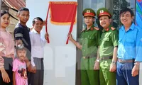 Tuổi trẻ công an Đắk Lắk hành quân xanh về vùng đất khó
