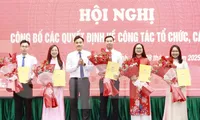 Công bố quyết định về công tác cán bộ ở Tỉnh Đoàn Bắc Ninh.