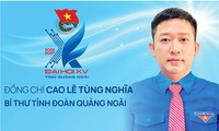 Chân dung Bí thư Tỉnh Đoàn Quảng Ngãi khóa XV, nhiệm kỳ 2022 - 2027