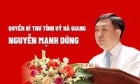 Chân dung Quyền Bí thư Tỉnh ủy Hà Giang Nguyễn Mạnh Dũng