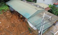 Hiện trường vụ sạt lở đất làm 3 trẻ tử vong ở Ba Vì