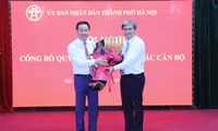 Công bố quyết định bổ nhiệm Giám đốc Sở ở Hà Nội