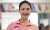 Thí sinh Hoa hậu Việt Nam tập trình diễn