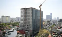 Công trình 8B Lê Trực. Ảnh: Như Ý