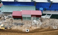Hà Nội: Sau giải phóng mặt bằng để mở đường, nhà 'siêu mỏng' xuất hiện